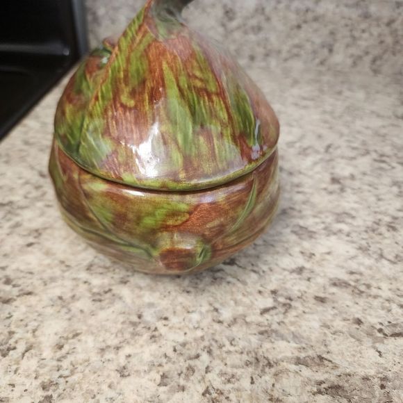 Vintage Ceramic Corn Cob Soup Tureen Server - Picture 11 of 11